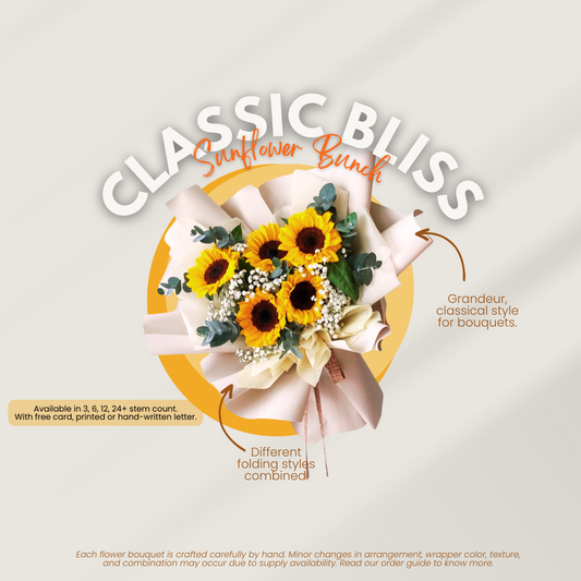 Sunflower in Classic Bliss