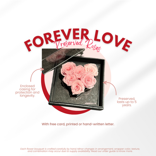 Forever Love - Preserved Roses